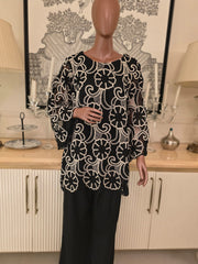 The Noir Garden Co-ord Set