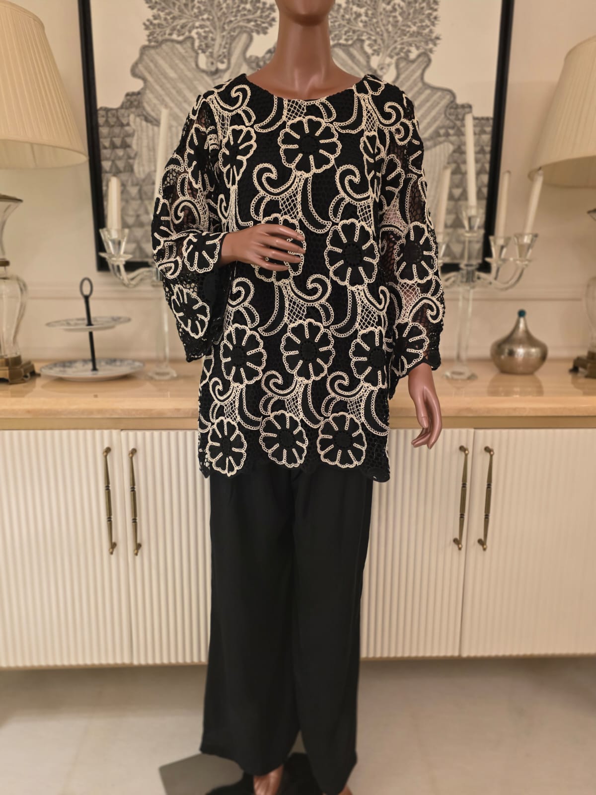 The Noir Garden Co-ord Set
